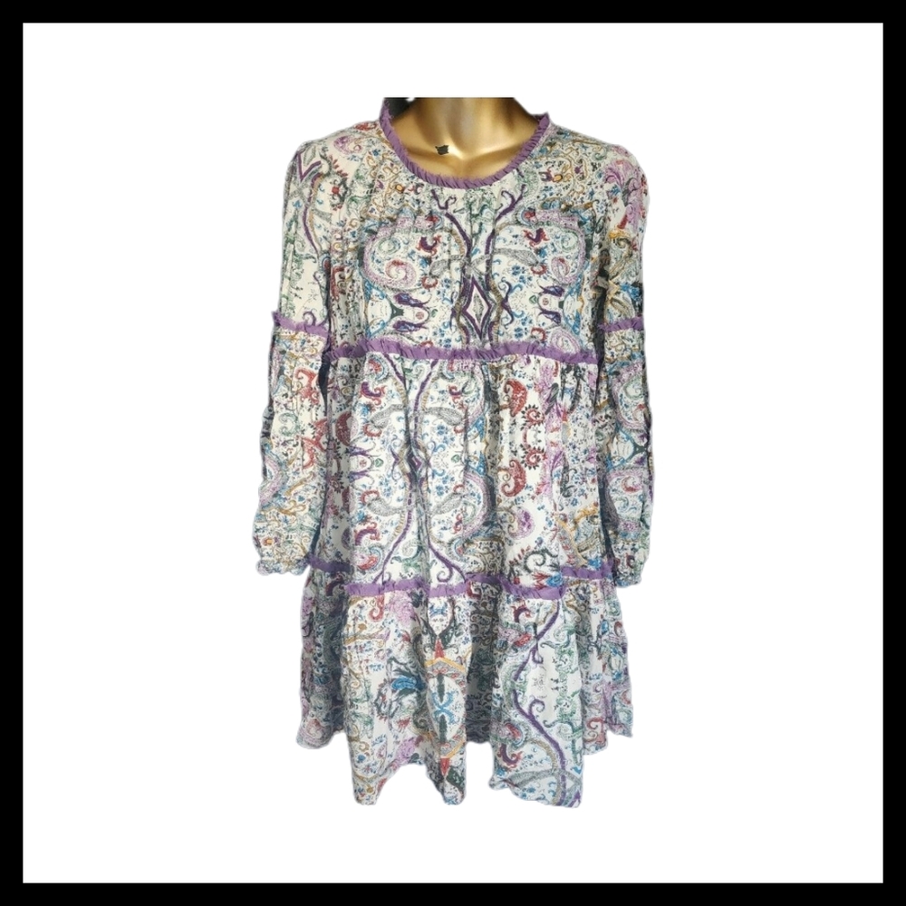💫3/$20💫 Paisley Print Tunic Blouse